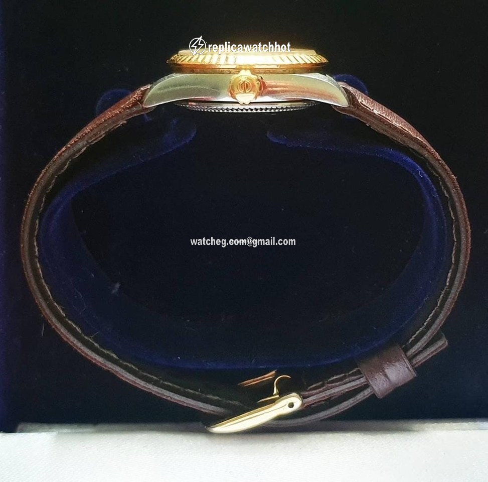 Baume & Mercier Mens watch Unisex Automatic Gold Steel 1215 2