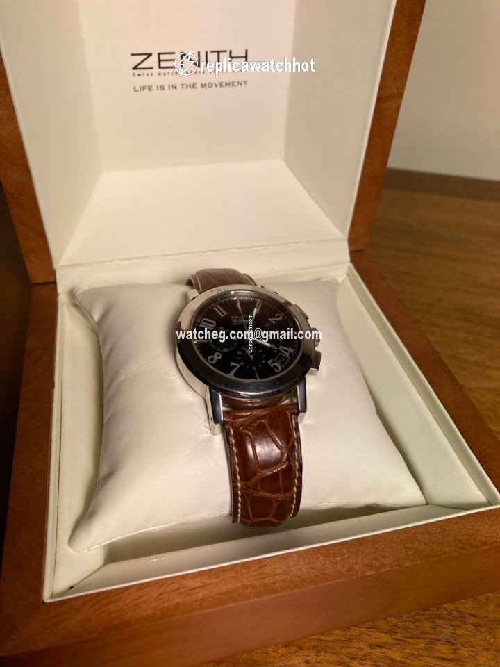 Zenith Mens watch Unisex Automatic Steel 01 020.450.400 2