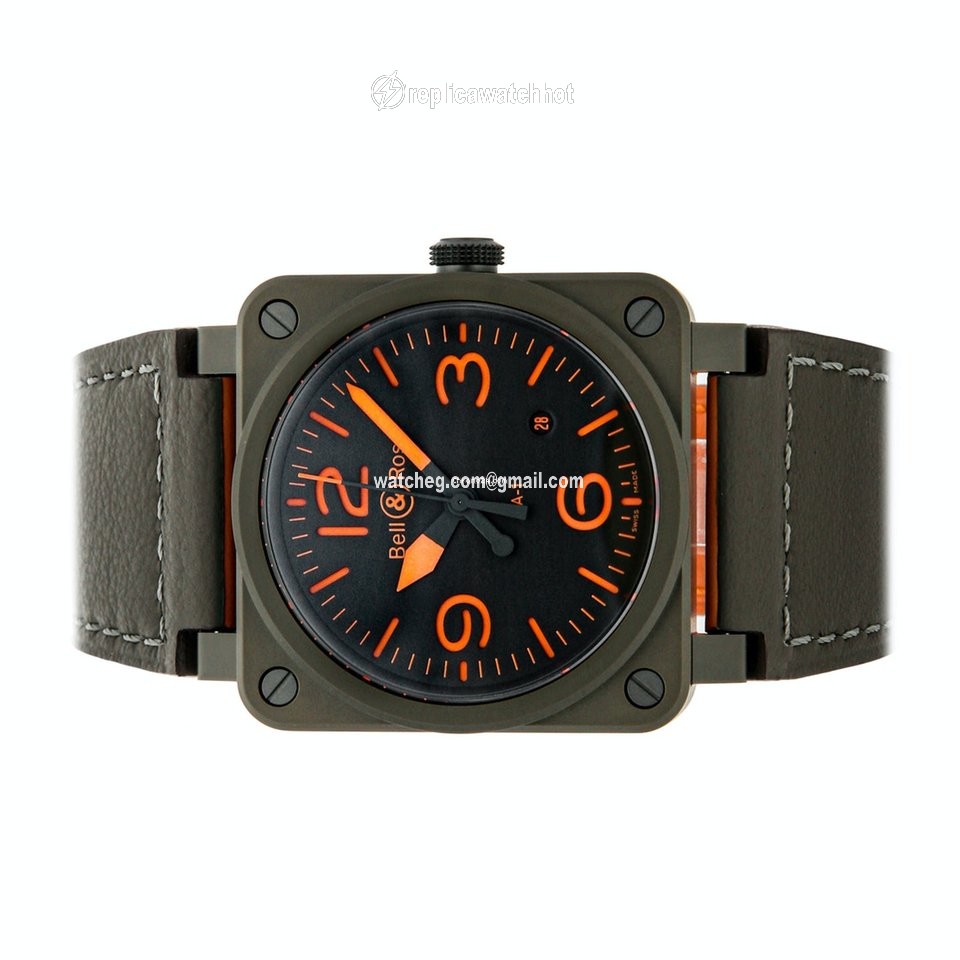 Bell & Ross BR 03-92 Ceramic Mens watch Unisex Automatic Ceramic BR0392-KAO-CE SCA 2