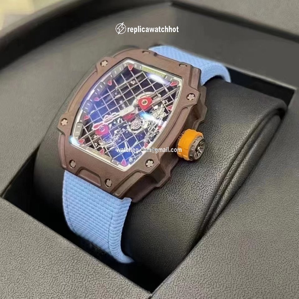 Richard Mille RM 027 Mens watch Unisex Automatic Richard Mille Rafael Nadal RM 27-04 Tourbillon TitaCarb Limited to 50pcs Worldwide 2