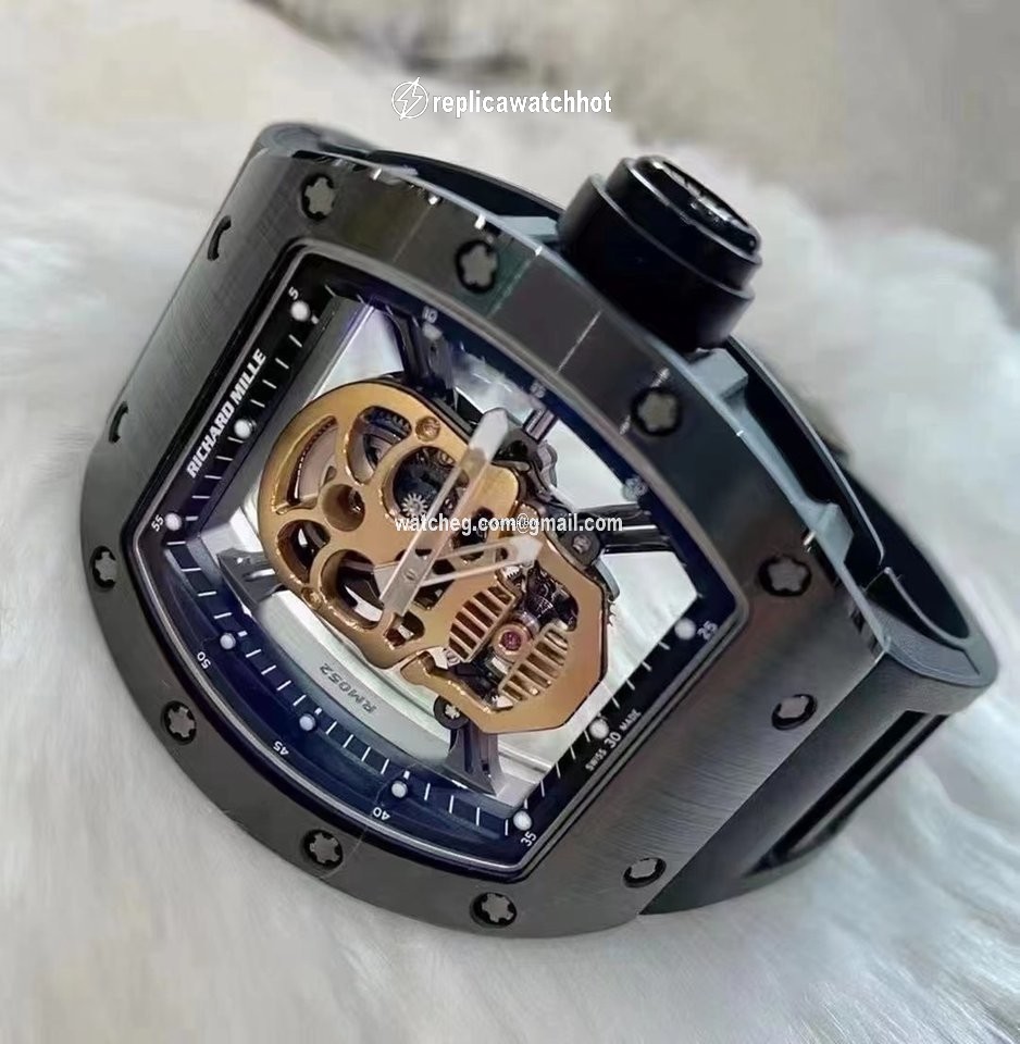 Richard Mille RM 052 Mens watch Unisex Titanium Richard Mille RM052 Black 2