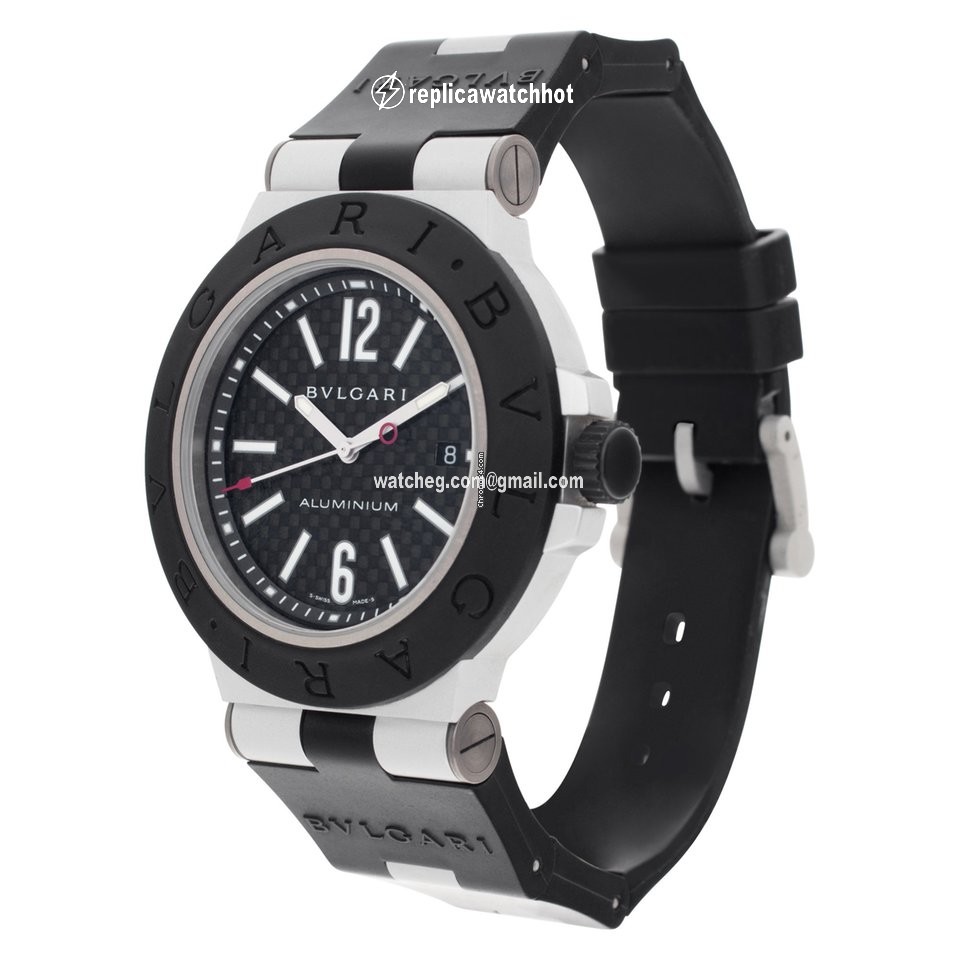 Bulgari Mens watch Unisex Automatic Titanium AL 44 TA 2