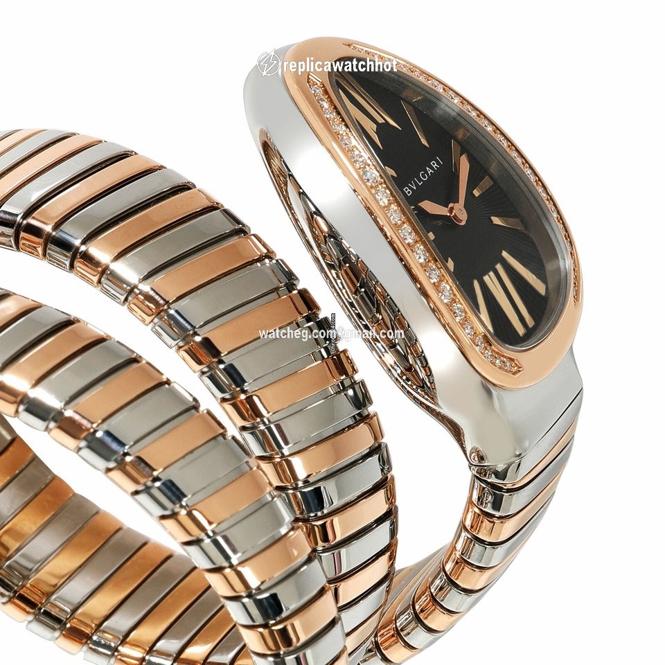 Bulgari Serpenti Womens watch Quartz Gold Steel 102099 SP 35 SPG 2