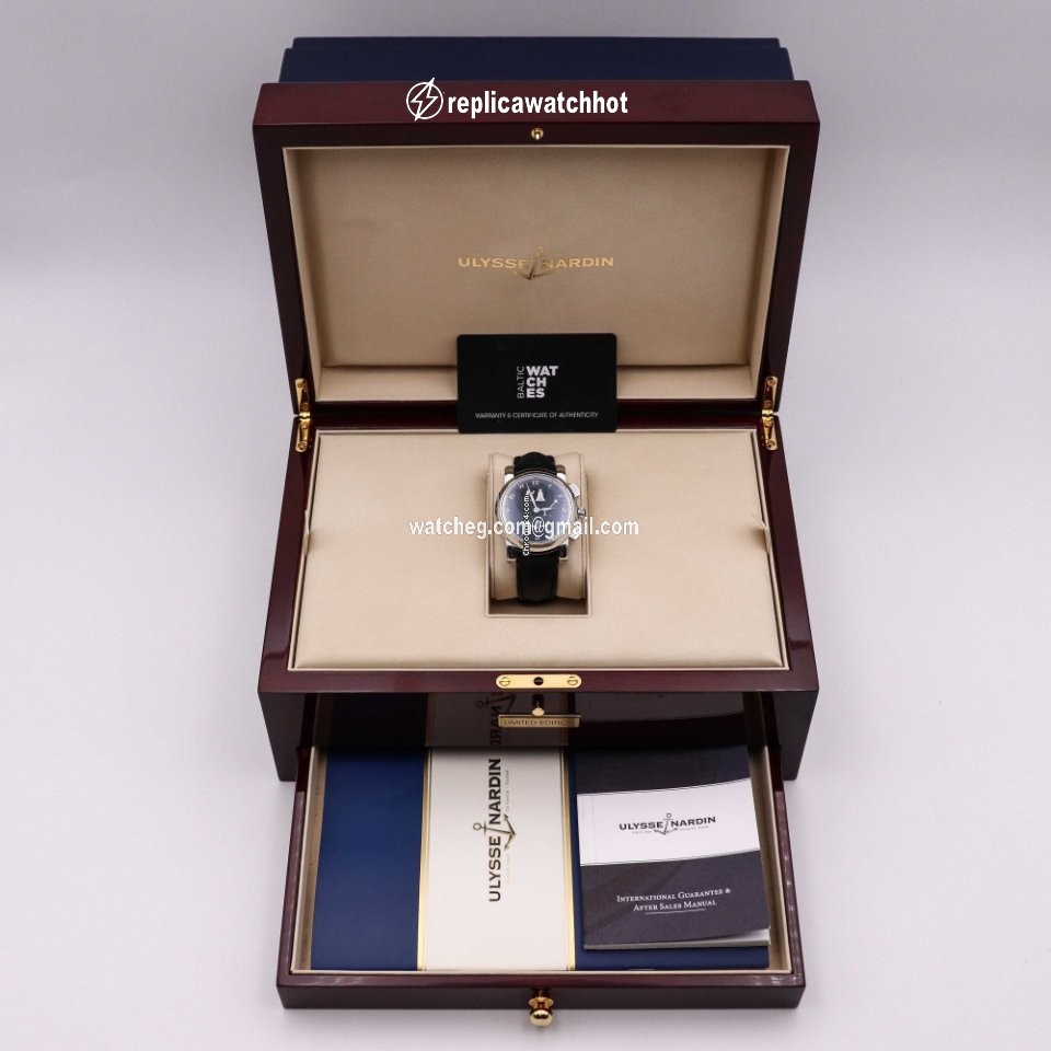 Ulysse Nardin Hourstriker Mens watch Unisex Manual winding Platinum 6109-103 E2 2