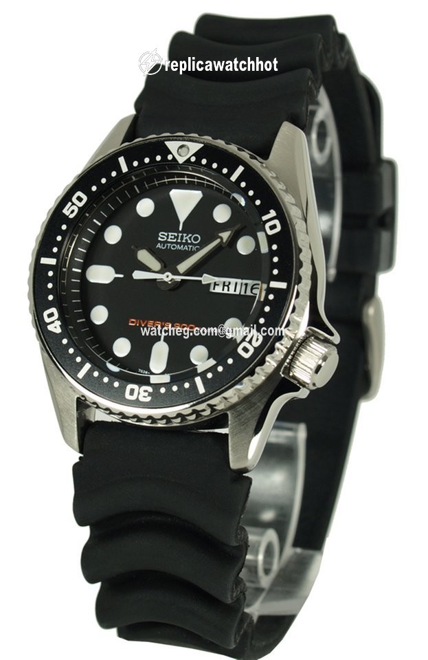 Seiko Mens watch Unisex Automatic Steel SKX013K1 2