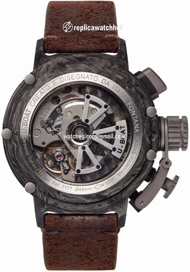 U-Boat Chimera Mens watch Unisex Automatic Carbon 7177 2