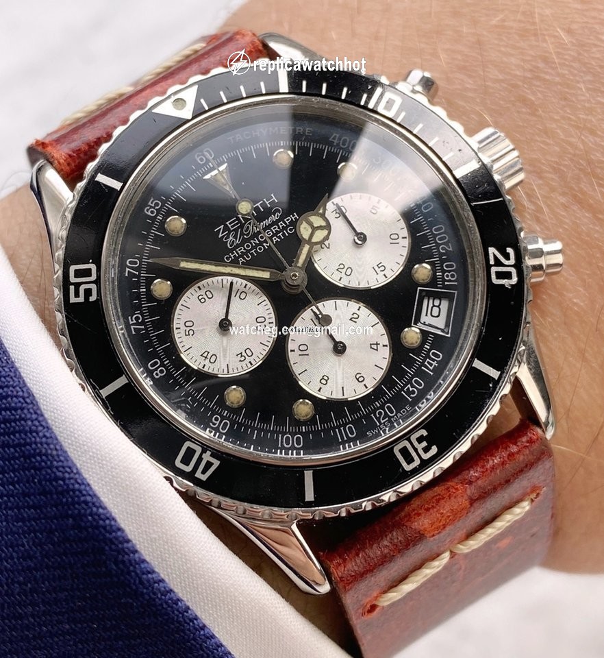 Zenith El Primero Chronograph Mens watch Unisex Automatic Steel 020310400 2