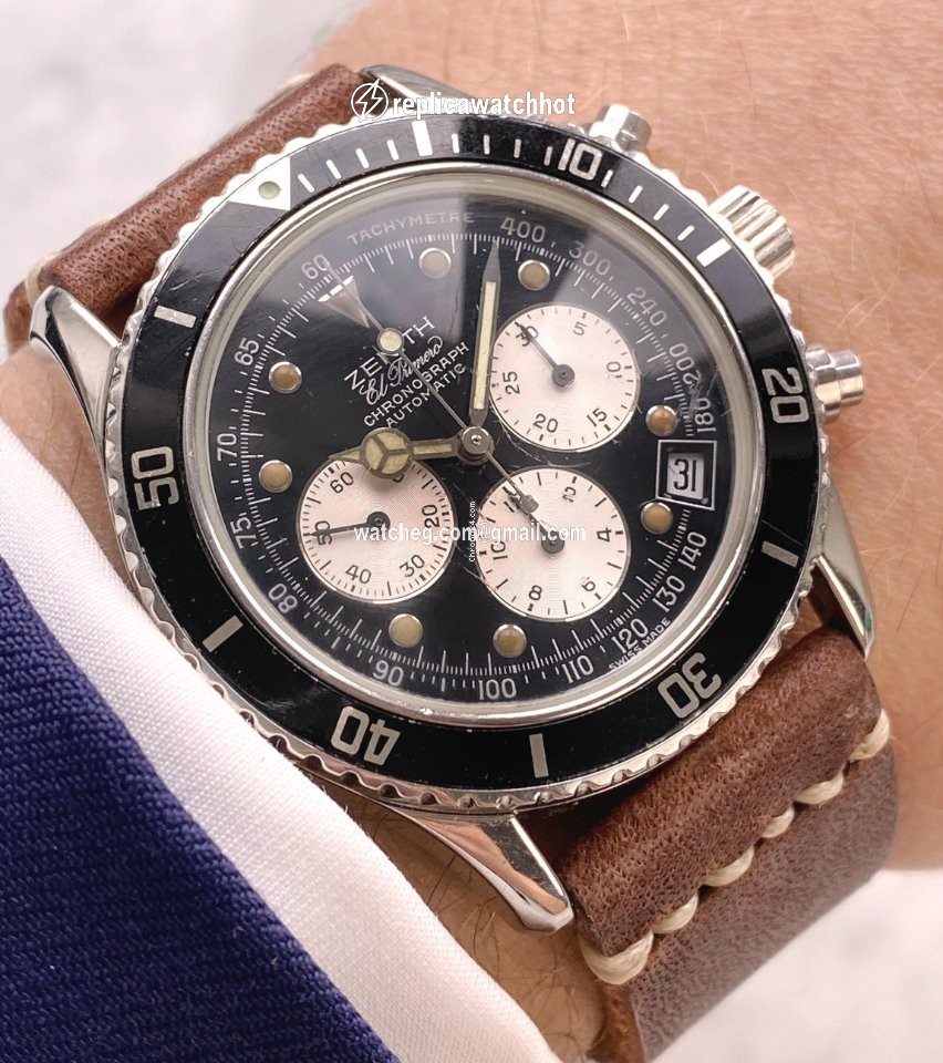 Zenith El Primero Chronograph Mens watch Unisex Automatic Steel 021310400 2