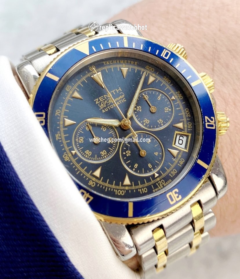 Zenith El Primero Chronograph Mens watch Unisex Automatic Yellow gold 530370400 2