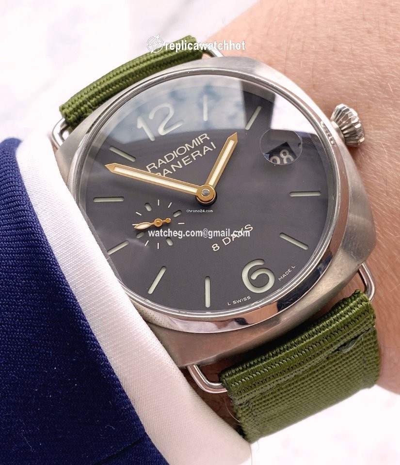 Panerai Radiomir 8 Days Mens watch Unisex Manual winding Titanium 00346 2