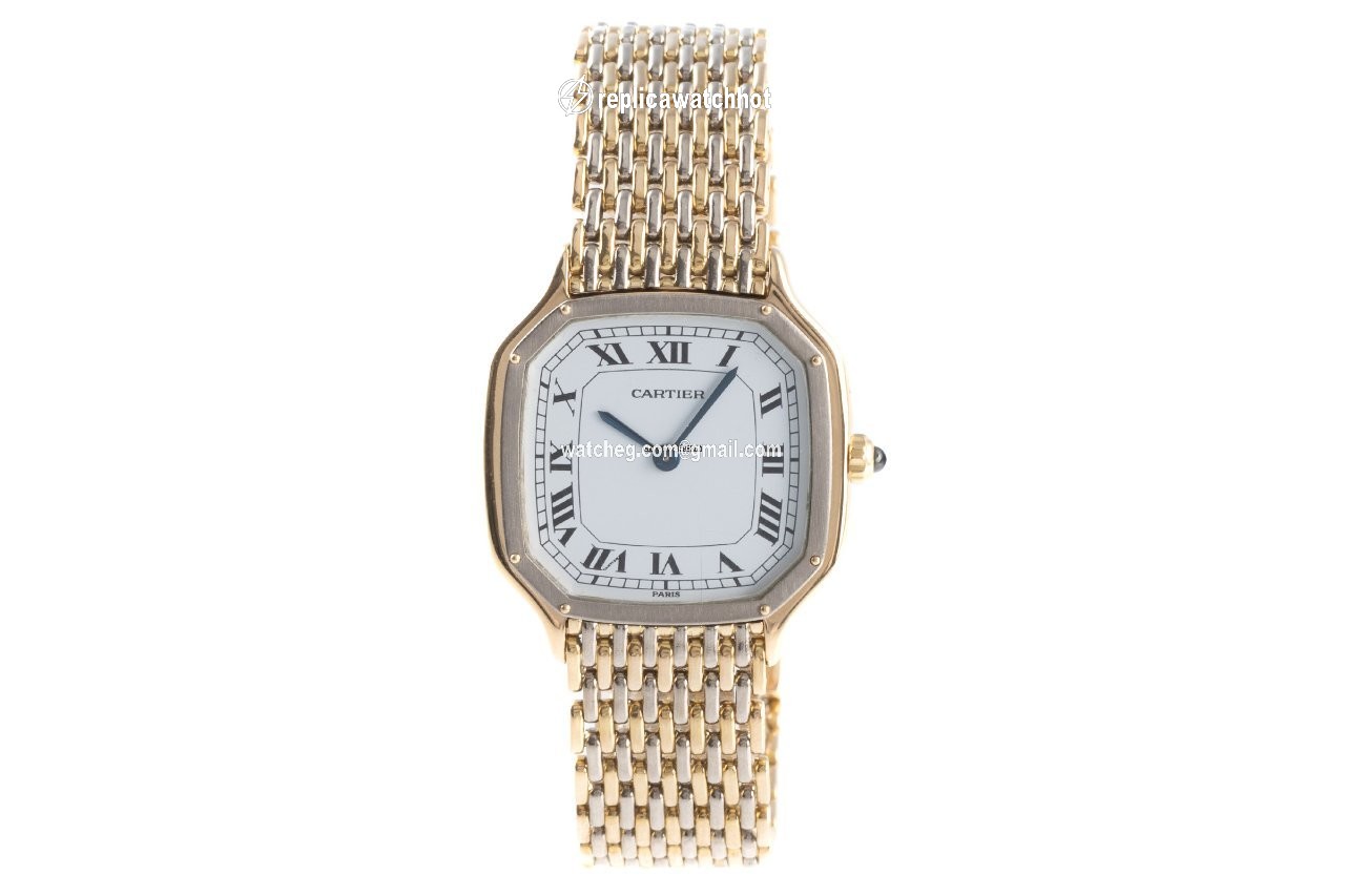 Cartier Santos Dumont Womens watch Manual winding Yellow gold 9606 2