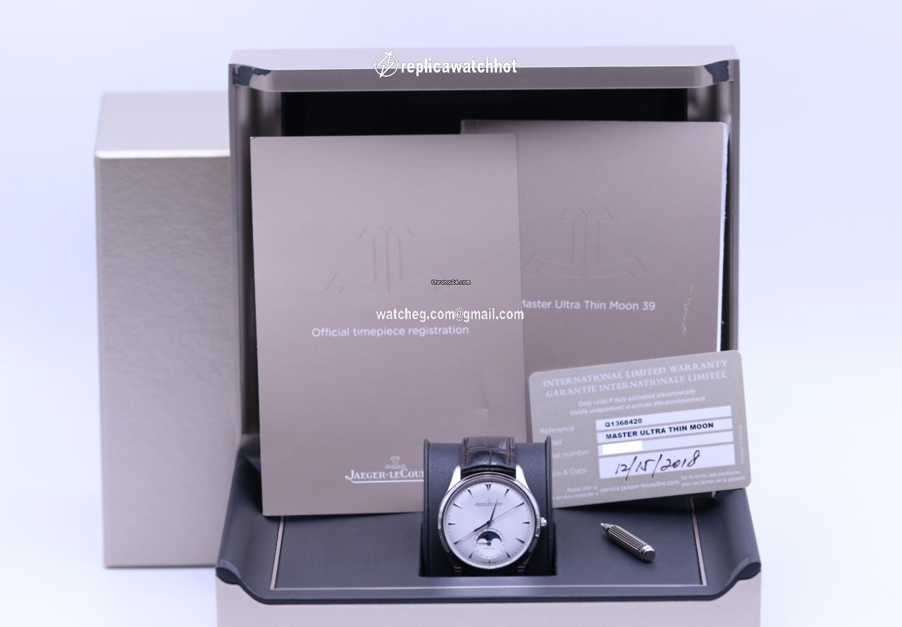 Jaeger-LeCoultre Master Ultra Thin Moon Mens watch Unisex Automatic Steel Q1368420 2