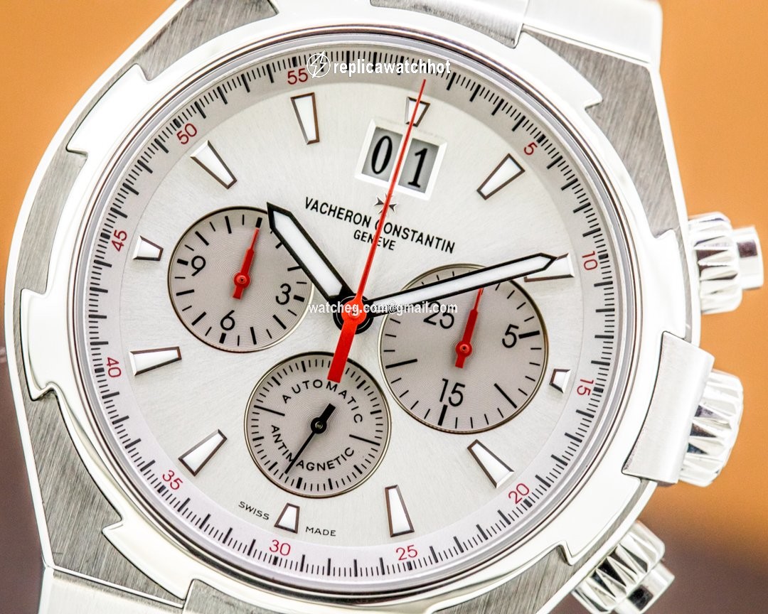 Vacheron Constantin Overseas Chronograph Mens watch Unisex Automatic Steel 49150 000A-9017 2