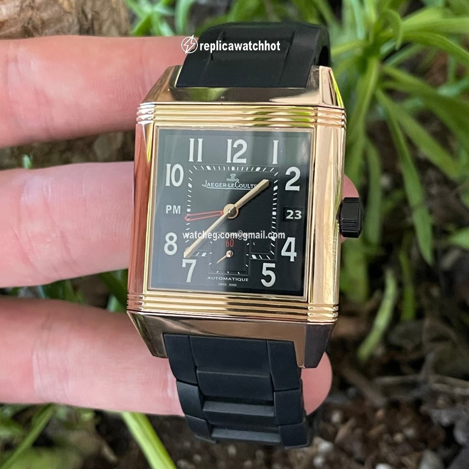 Jaeger-LeCoultre Reverso Squadra Hometime Rose gold Q7002671 2