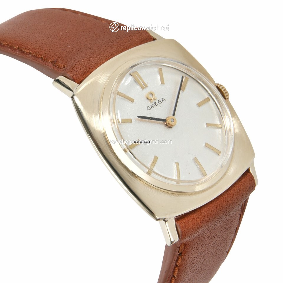 Omega Womens watch Manual winding Yellow gold PB2543 2