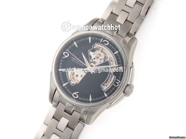 Hamilton Jazzmaster Open Heart Mens watch Unisex Automatic Steel H325650 2