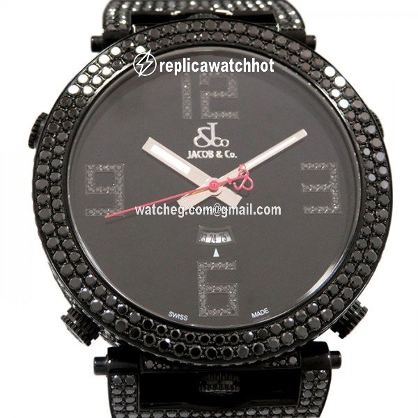 Jacob & Co. Quartz Steel JC-LG3DCBD 2