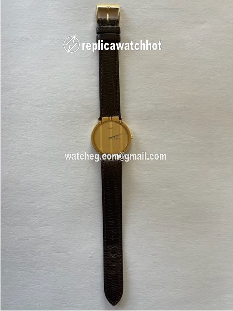 Piaget Polo Mens watch Unisex Quartz Yellow gold 8673 2