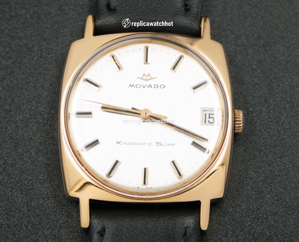 Movado Kingmatic Mens watch Unisex Automatic Gold Steel 389 615 518 2