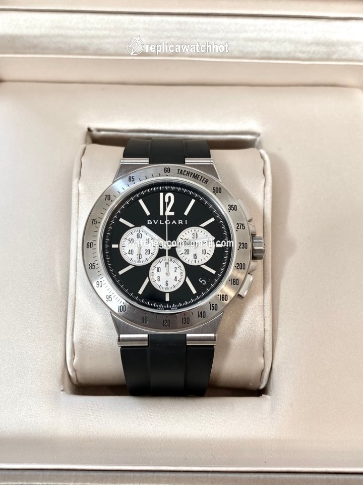 Bulgari Diagono Mens watch Unisex Automatic Steel DG41BSVDCHTA 2