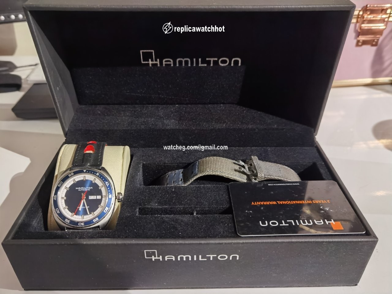 Hamilton Pan Europ Mens watch Unisex Automatic H354050 2