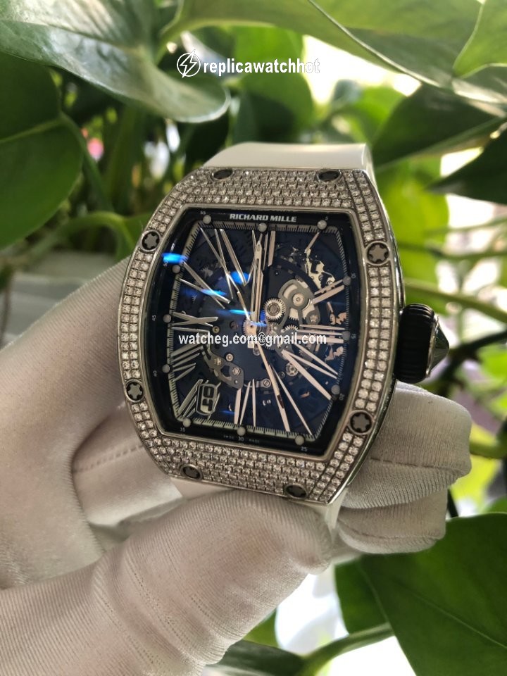 Richard Mille Mens watch Unisex Automatic White gold RM 023 2