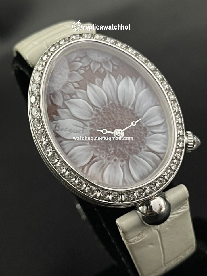 Breguet Reine de Naples Womens watch Automatic White gold 8958BB 51 974 D00D 2