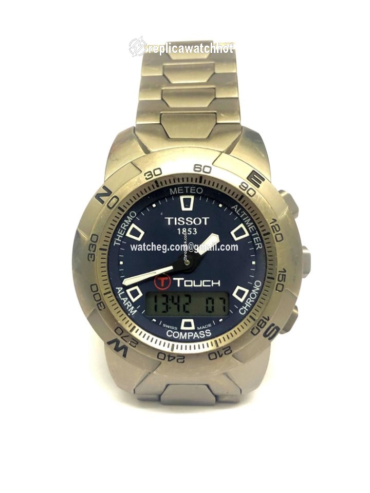 Tissot T-Touch II Mens watch Unisex Quartz Steel T0474201105100 2