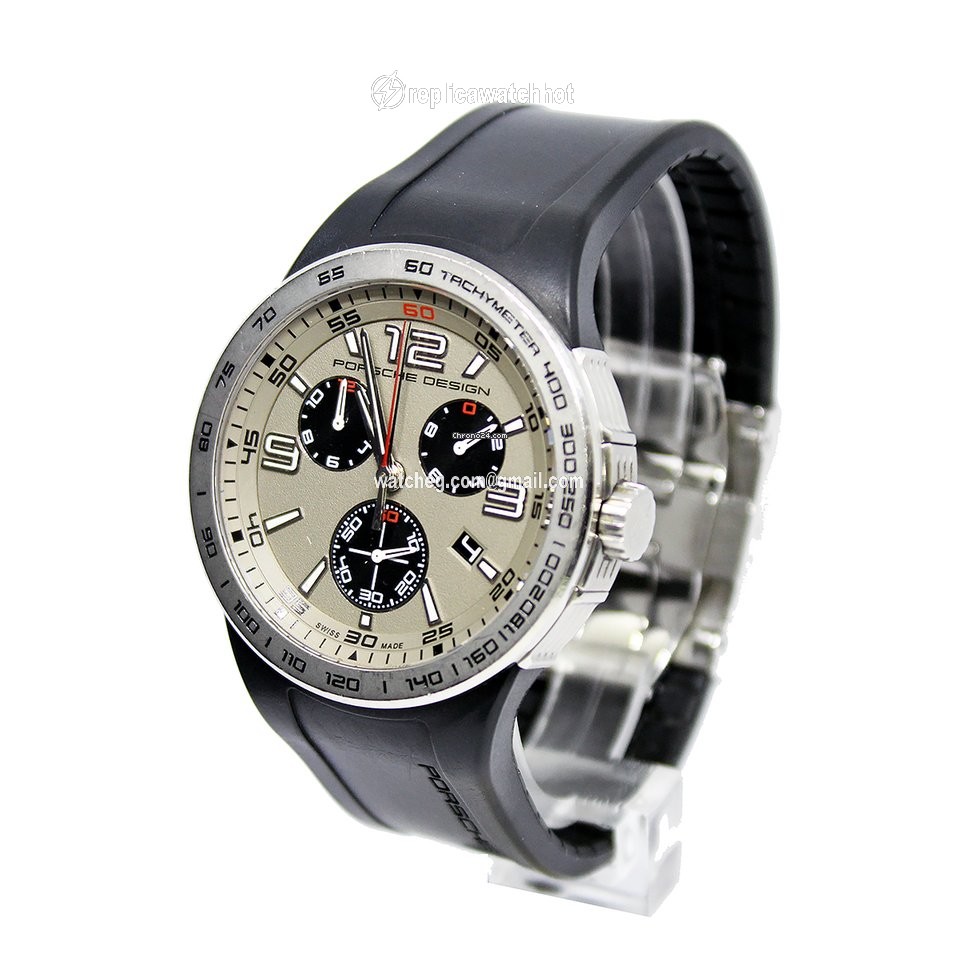 Porsche Design Flat Six Mens watch Unisex Quartz Steel P6320 2