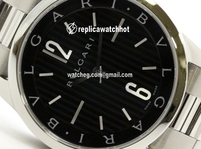 Bulgari Solotempo Mens watch Unisex Quartz Steel ST37S 2