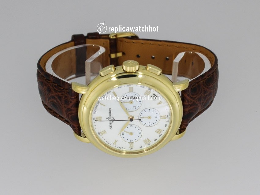 Ulysse Nardin Mens watch Unisex Automatic Yellow gold 421-22 2