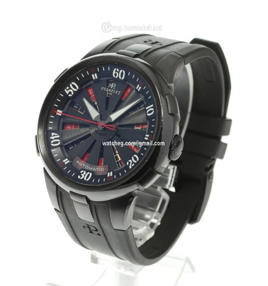 Perrelet Mens watch Unisex Automatic Steel A4054 1 2