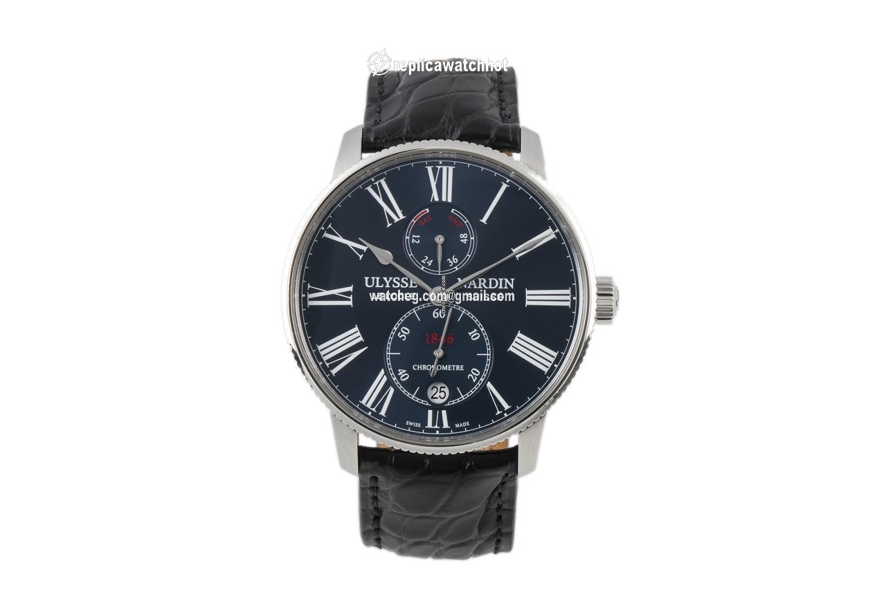 Ulysse Nardin Marine Torpilleur Mens watch Unisex Automatic Steel 1183-310 2