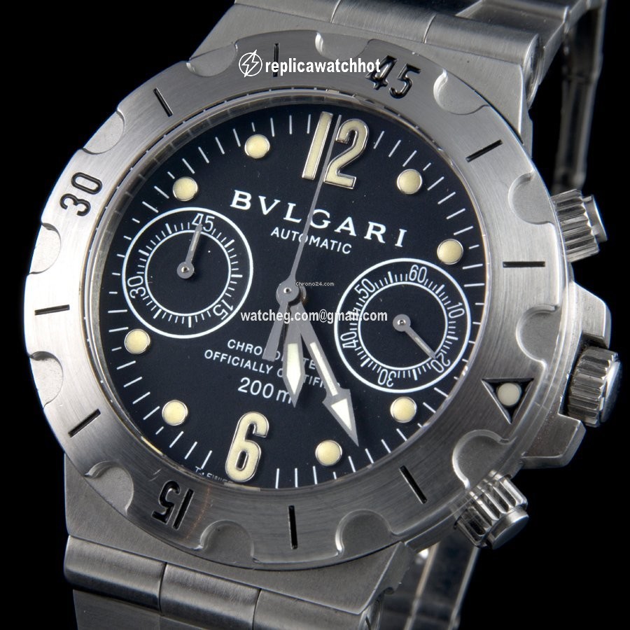 Bulgari Diagono Mens watch Unisex Automatic Steel SC 38 S 2