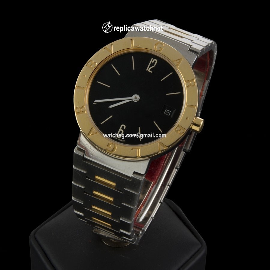 Bulgari Bulgari Mens watch Unisex Quartz Gold Steel BB 38 SGD 2
