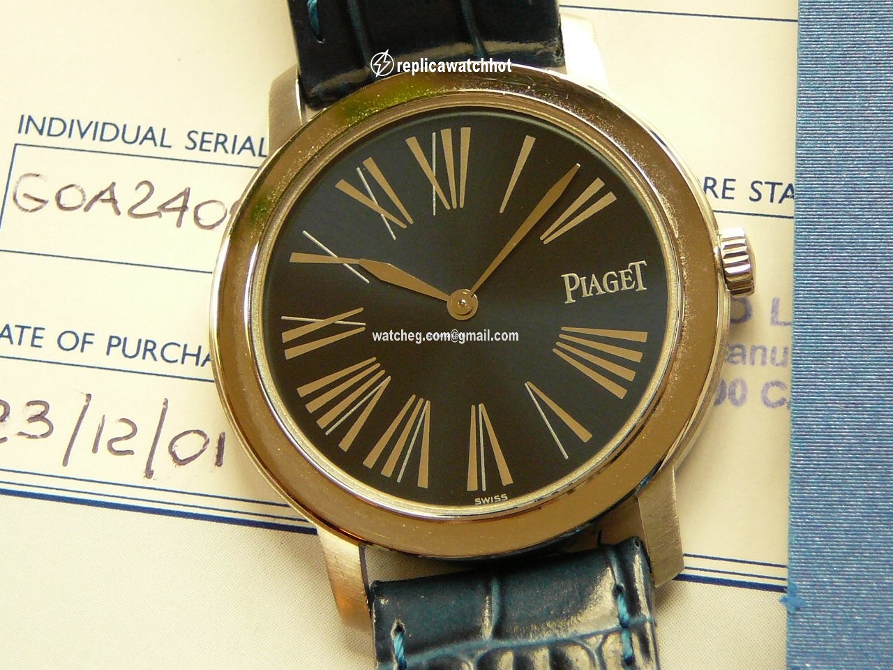 Piaget Altiplano Mens watch Unisex Manual winding White gold GAO24052 2