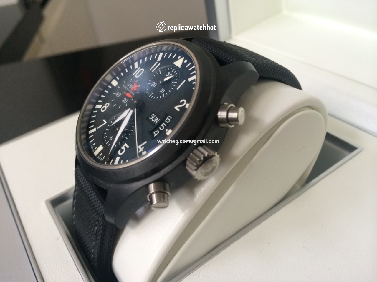IWC Pilot Chronograph Top Gun Mens watch Unisex Automatic Ceramic 3663058 2