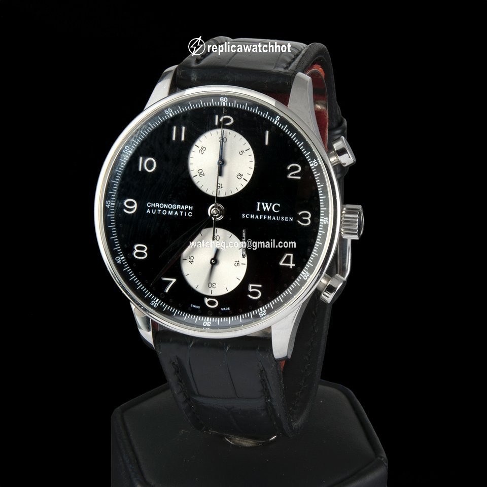 IWC Portuguese Chronograph Mens watch Unisex Automatic Steel 371438 2