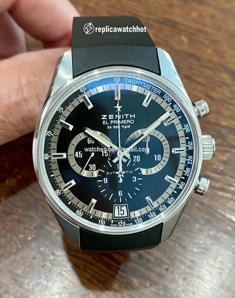 Zenith El Primero 36000 VpH Mens watch Unisex Automatic Steel 03.2040.400 21.0496 2