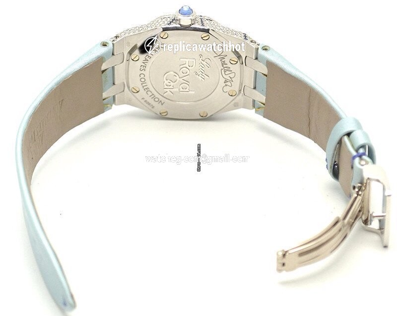 Audemars Piguet Royal Oak Lady Womens watch Quartz White gold 67608BC.ZS.D022SU.01 2