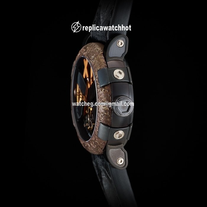 Romain Jerome Titanic-DNA Mens watch Unisex Manual winding Ceramic TO.T.OXY3.BBBB.R.00 2