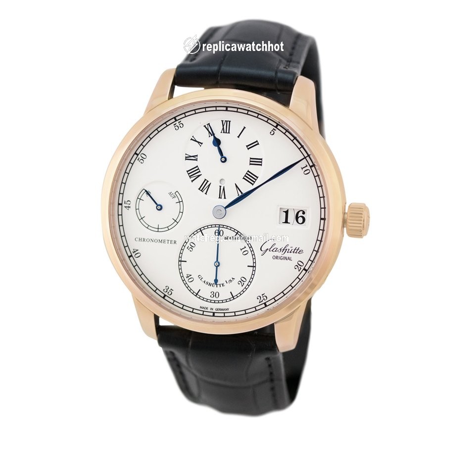Glashtte Original Senator Chronometer Regulator Mens watch Unisex Manual winding Red gold 1-58-04-04-05-04 or 58-04-04-05-04 2