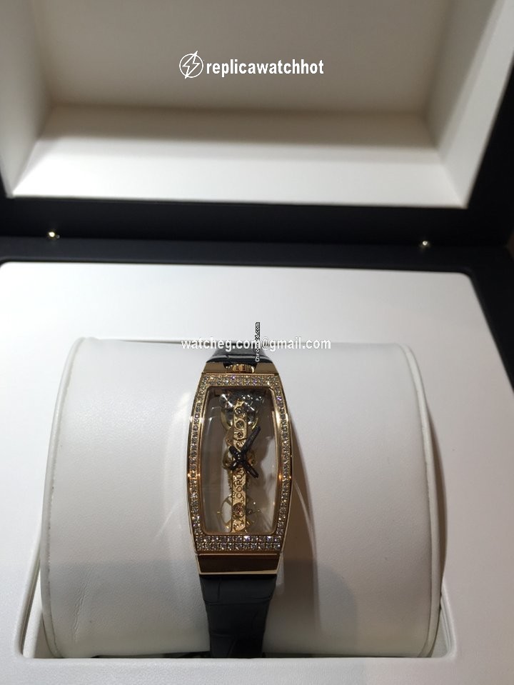 Corum Miss Golden Bridge Womens watch Manual winding Rose gold B113 00824 - 113.102.85 0001 0000 2
