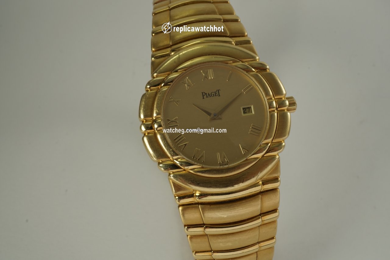 Piaget Tanagra Mens watch Unisex Quartz Yellow gold 17141 M411D 2