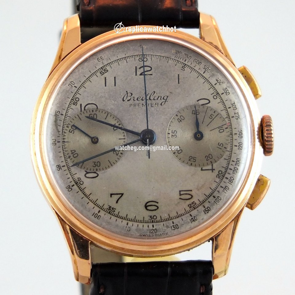 Breitling Mens watch Unisex Manual winding Rose gold 782 2