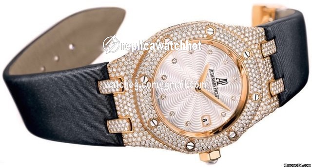 Audemars Piguet Royal Oak Lady Womens watch Quartz Rose gold 67605OR.ZZ.D009SU.01 2