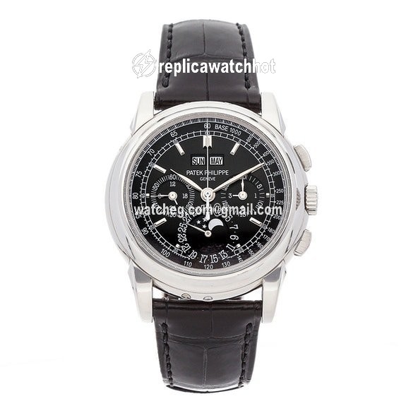 Patek Philippe Perpetual Calendar Chronograph Manual winding Platinum 5970P 2