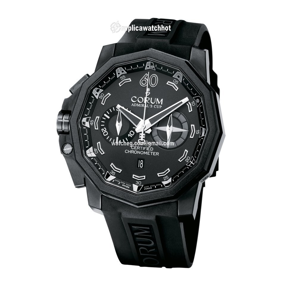 Corum Admirals Cup Seafender 50 Chrono LHS Mens watch Unisex Automatic Titanium 753.231.95 0371.AN13 2