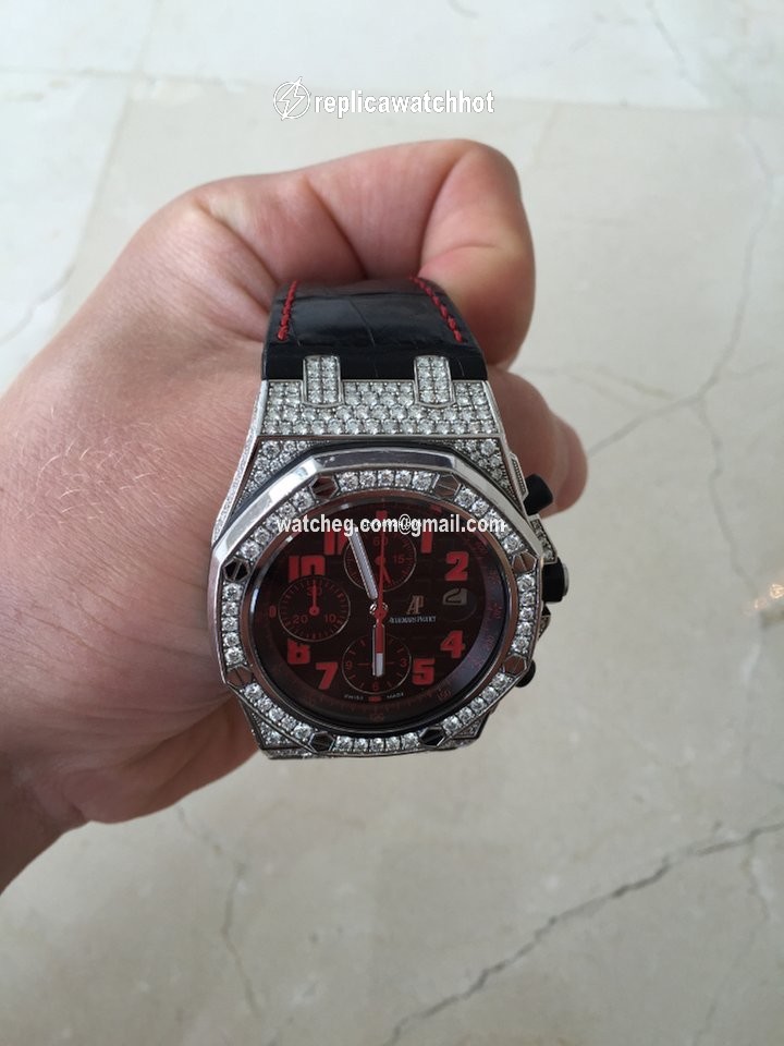 Audemars Piguet Royal Oak Offshore Mens watch Unisex Automatic White gold 26191BC.ZZ.D002CR.01 2