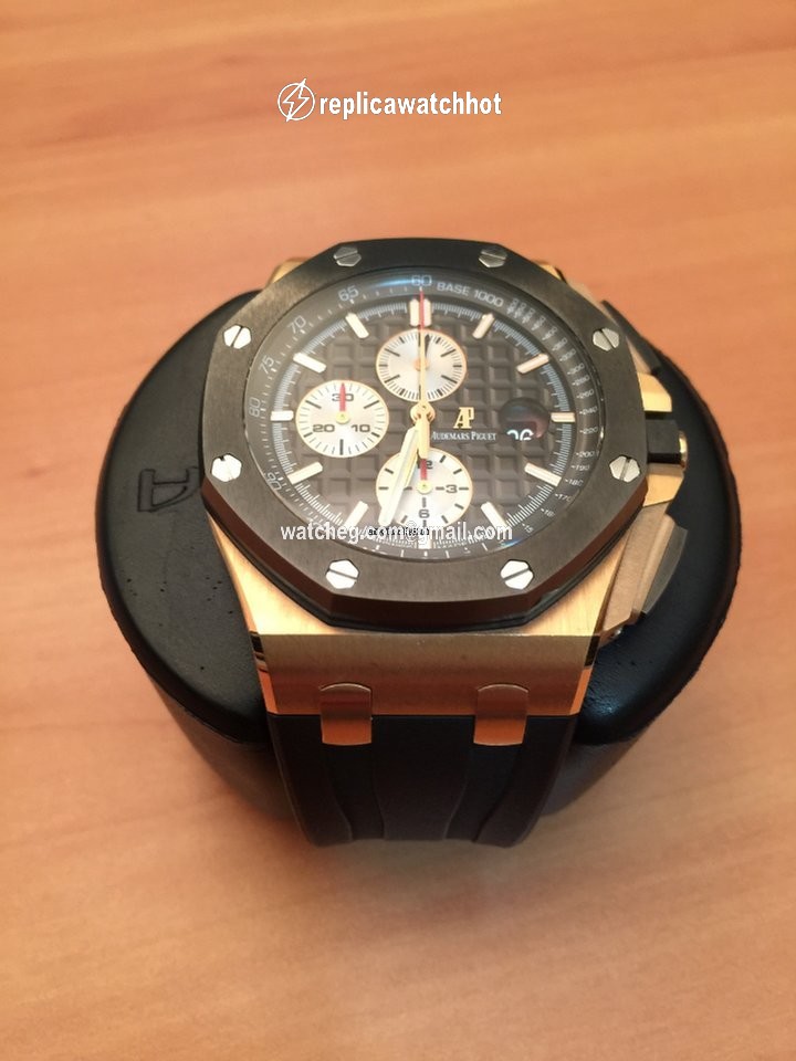 Audemars Piguet Royal Oak Offshore Chronograph Mens watch Unisex Automatic Rose gold 26400RO.OO.A002CA.01 2
